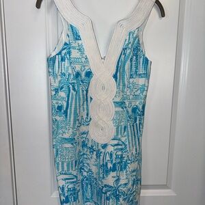 Lilly Pulitzer Blue and White Dress